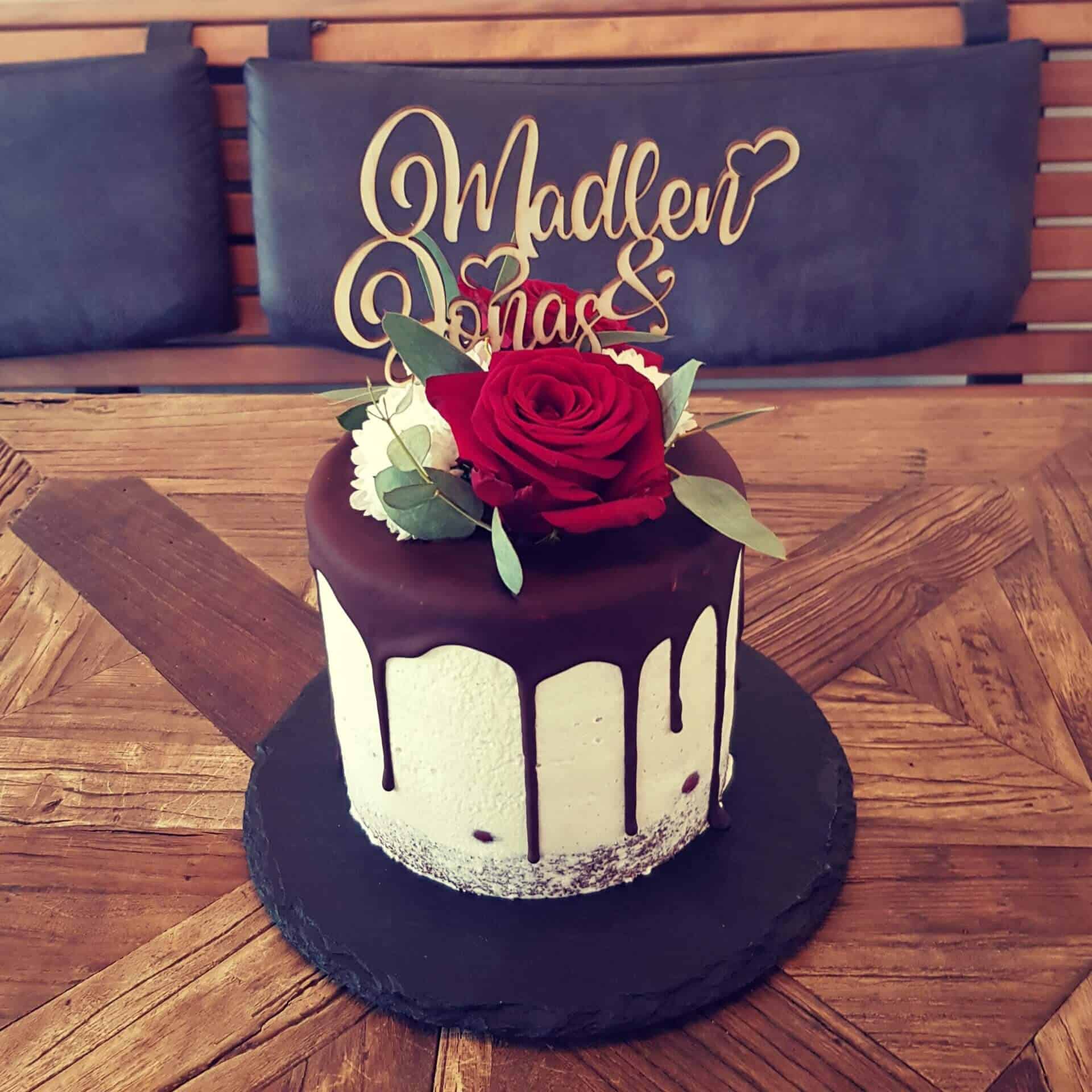 Dripcake mit Blumen – Bild 4