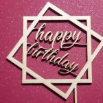 Happy Birthday (im Rahmen)