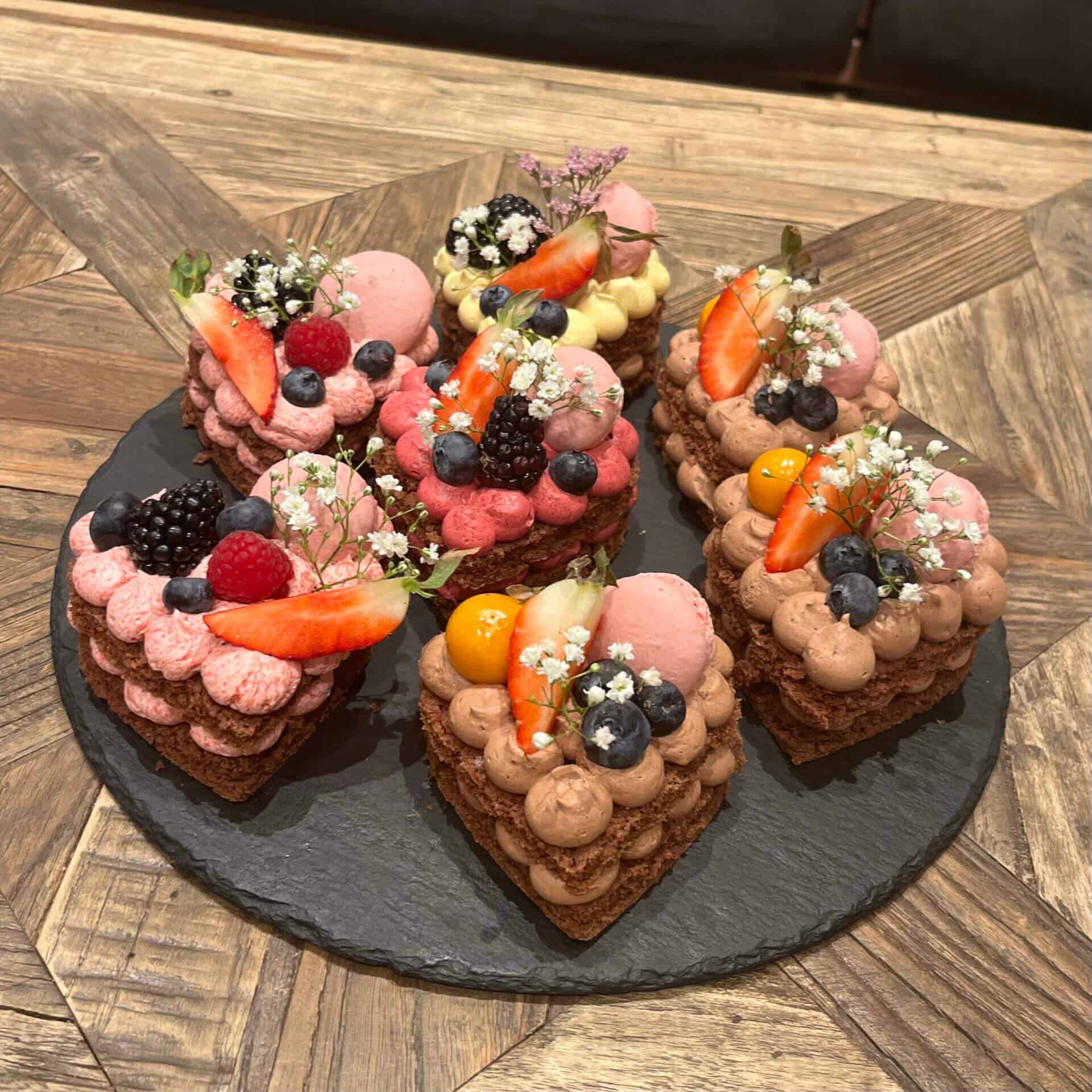 Herztörtchen (5 Stück)